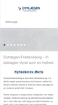 Mobile Screenshot of dyrlaegen-fredensborg.dk